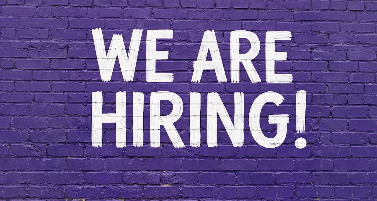 We are hiring